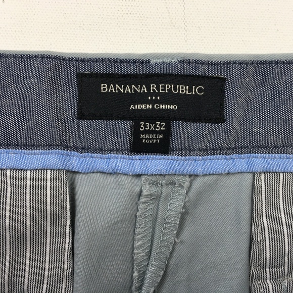 Banana Republic Mens Grey Pants 33x32 C84:x01602 - Picture 6 of 8